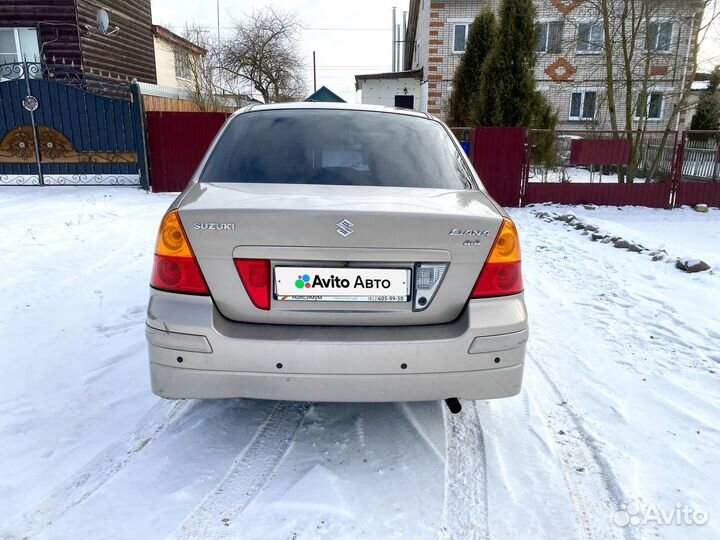 Suzuki Liana 1.6 AT, 2006, 117 800 км