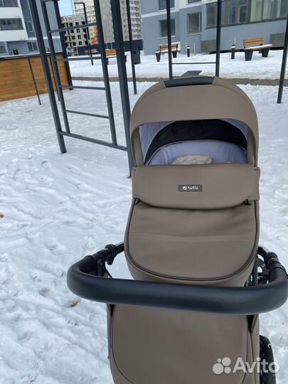 Коляска Tutis viva life 2 в 1 2021 экокожа