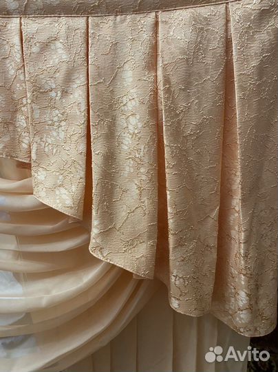 Ламбрикены на окна, размеры 3м и 4м