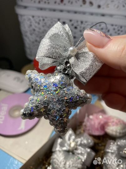 Ёлочные мини игрушки