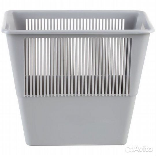 Корзина для бумаг и мусора Стамм, 12 литров, пласт