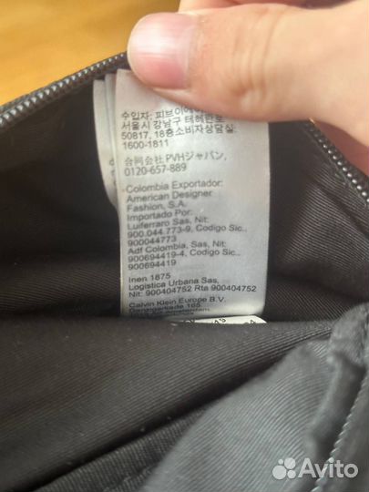 Calvin Klein поясная сумка