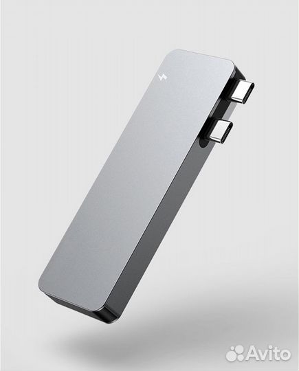 Адаптер USB Type-C+Tipe-A+ MicroSD+ SD