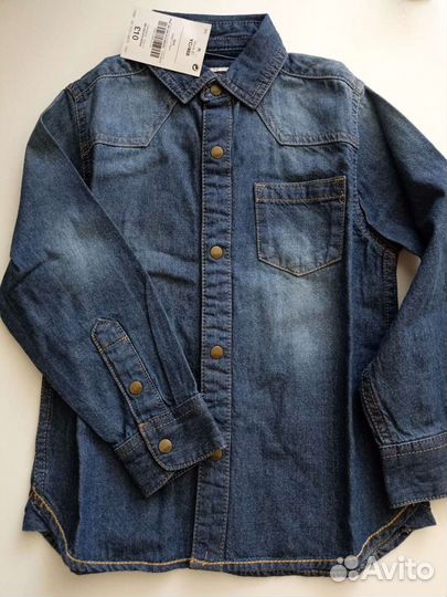 Джинсовая рубашка