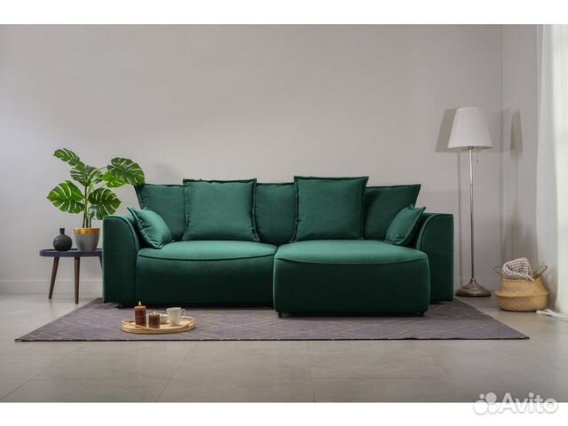 Диван напа velvet emerald