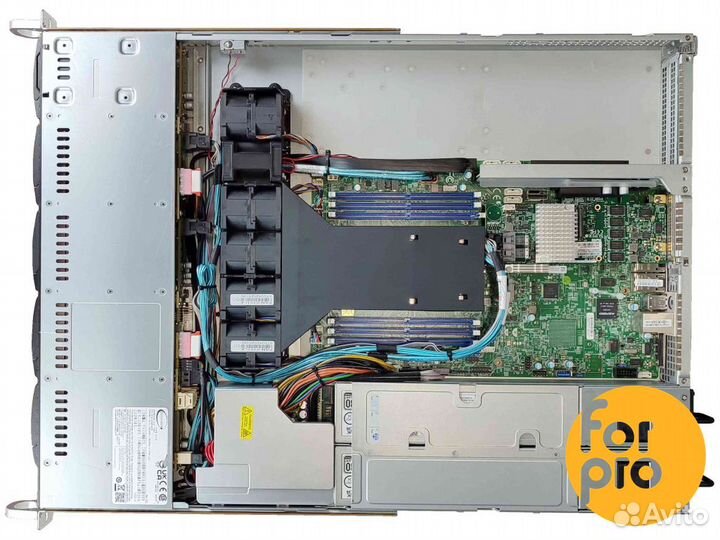 Сервер Supermicro 116 10SFF 4215Sil 96GB