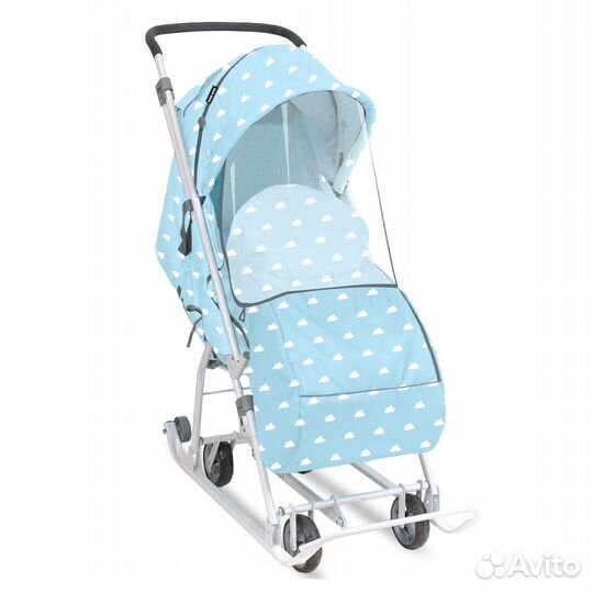 Санки-коляска Ника Детям, Галактика