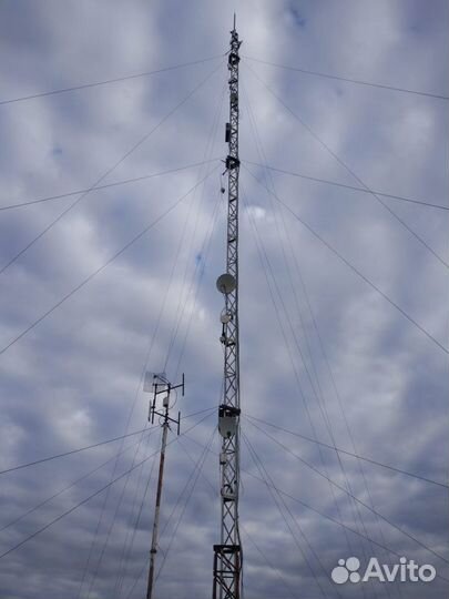 Радиомачта алюминевая 30 м б/у