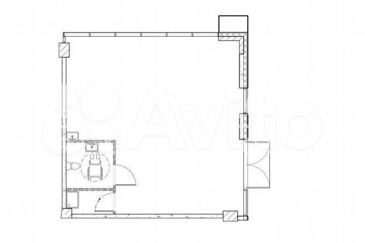 Продам торговое помещение, 75 м²