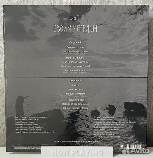 Серьга - Своим Чередом (Винил )