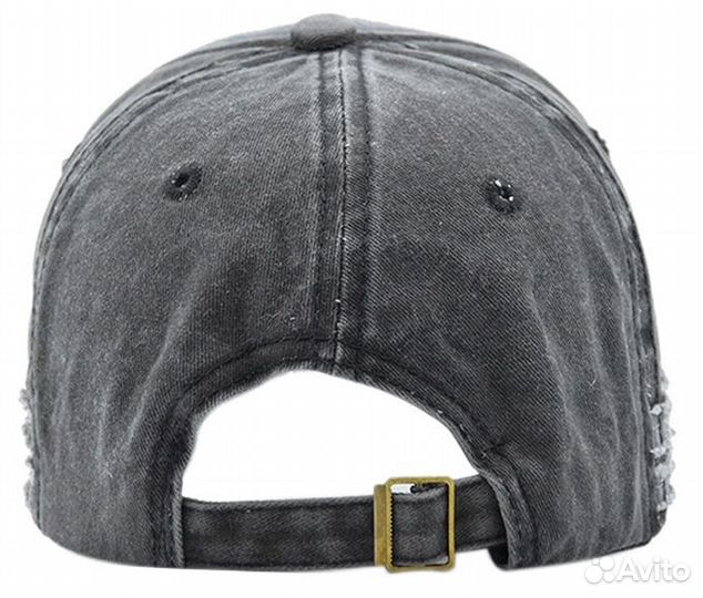 Бейсболка Dakota BlackRebel (серая)
