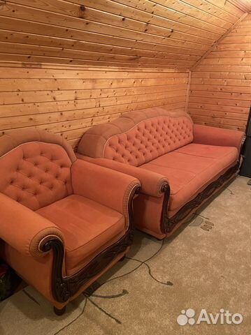 Диван, диван кровать, с креслом , ширина 200, глубина 90, высота ...