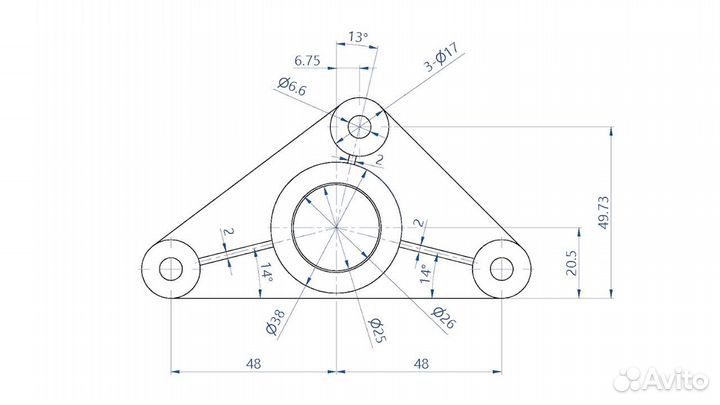 Чертежи в autocad