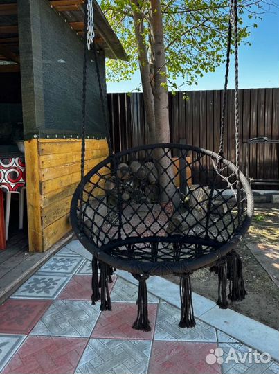 Качеля гомак, качеля пончик, садовая качеля