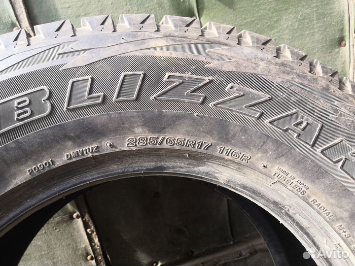 Bridgestone Blizzak DM-V1 285/65 R17 116R
