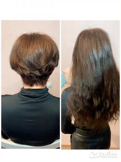 Наращивание волос