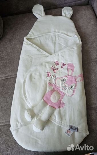 Конверт кокон на прогулку на выписку