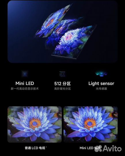 Телевизор Xiaomi S75 Mini LED 2024 4К 240 Гц