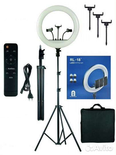 Кольцевая лампа RL18 (45см) полный комплект