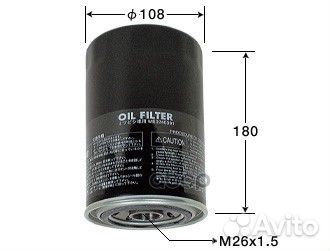 Фильтр масляный VIC C318 C58270 / 4M40T,4M5# C