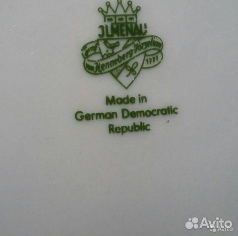Немецкий антиквариат 1955г.Фарфор (GDR) идеал
