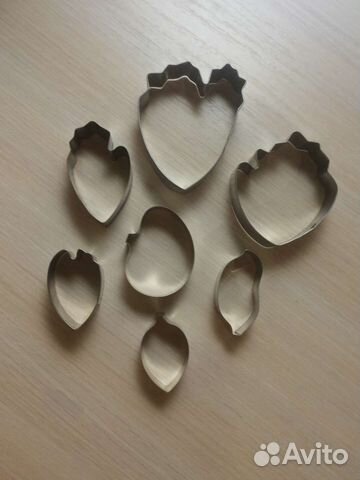 Набор форм для вырезания пиона