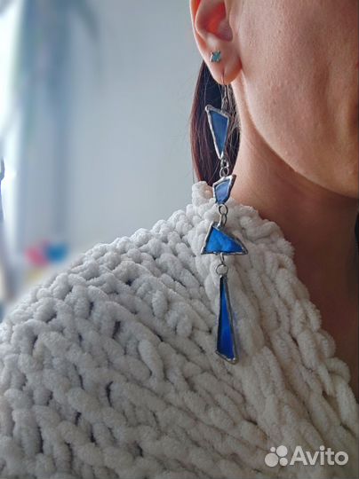 Серьги ручной работы 