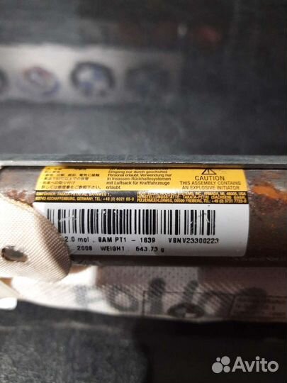 Подушка безопасности бмв 7 ф01 ф02