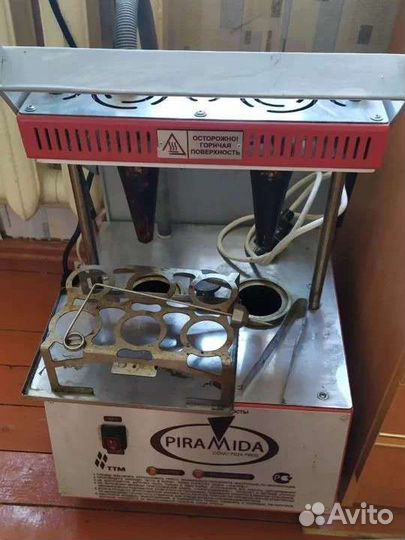 Коно пицца(печь конвектомат + прес для конусов)