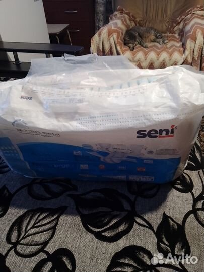 Памперсы для взрослых seni xl 4