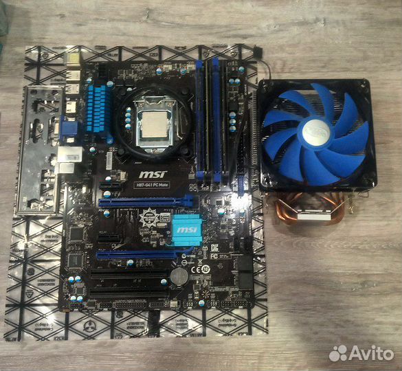 Intel core i5 4570, кулер, мат. плата, 16 Gb RAM