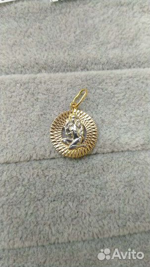 Кулоны золотые