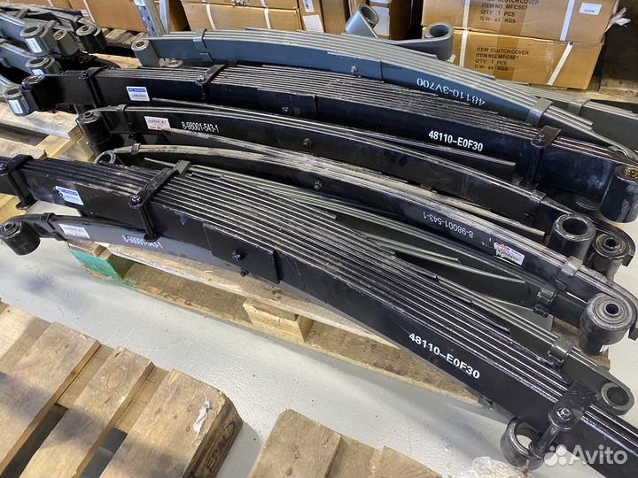 Рессора в сборе 48110-E0F30 10/12x90 hino 700 Fron