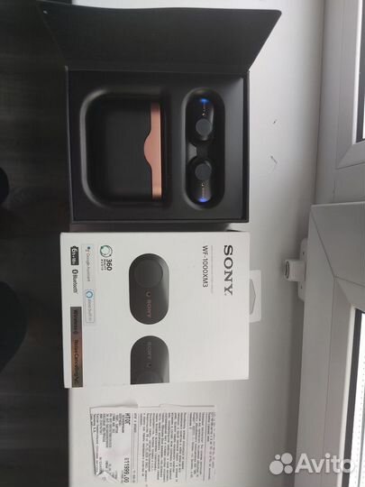 Беспроводные наушники sony wf 1000xm3