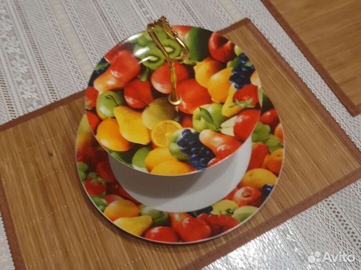 Этажерка, блюдо. Фруктовница