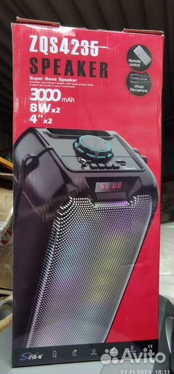 Колонка блютуз