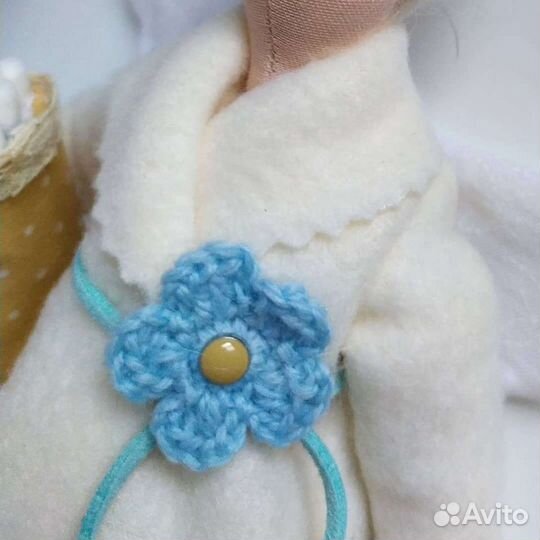 Кукла-хранительница ватных палочек и дисков