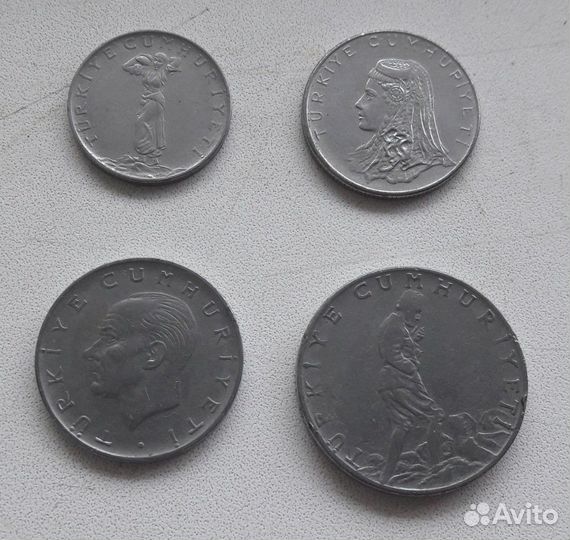 Старые монеты Турции