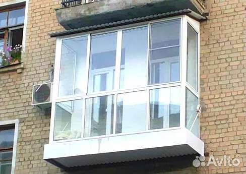 Пластик балкон в 5 этажку и в 9 этажку