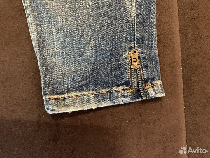 Джинсовые брюки женские