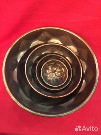 Медные формы для выпечки