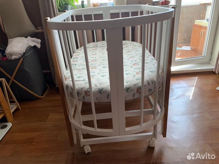 Детская кровать из массива бука