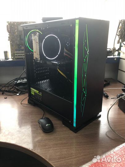 Игровой красавец(8ядер 16потоков,16ddr4,RX570 8gb)