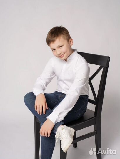 Рубашка для мальчика школьная