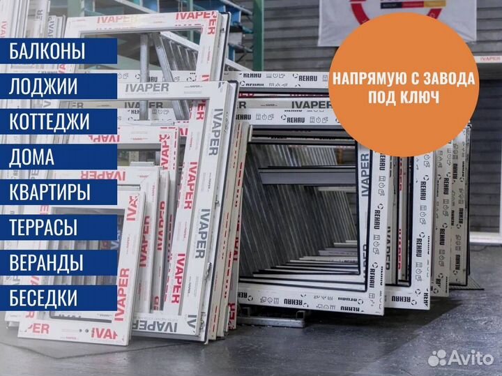 Окна и двери, под заказ, от завода производителя