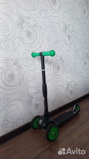 Самокат детский трехколесный, складной