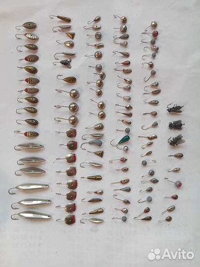 Мормышки СССР магазинные и самодельные