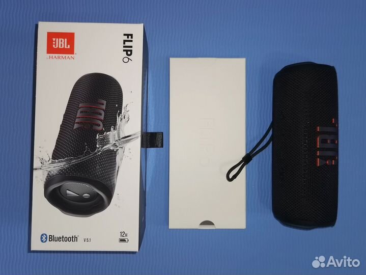 Портативная колонка JBL flip 6 black