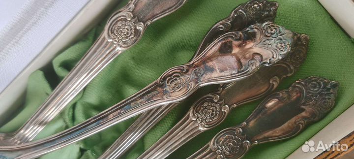 Набор столовых приборов мельхиор СССР новый