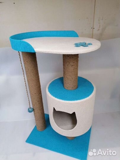 Домики с когтеточкой для кошек, производство